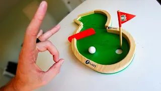 INSANE GAME OF FLICK MINI GOLF! (Round 2)