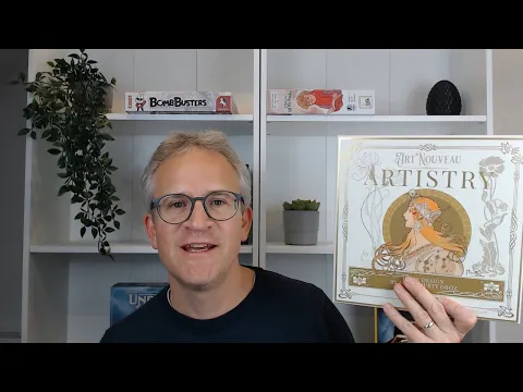 Art Nouveau Artistry - Board Game Rules - how to play