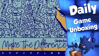 Make the Difference - Daily Game Unboxing
