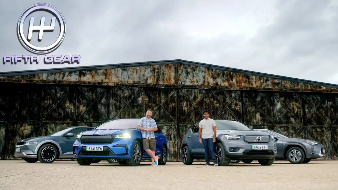 EV SUV - Skoda, Hyundai, Volvo and Lexus - Road Manners Part 1  | Fifth Gear