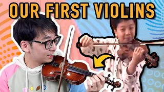 We Found our Childhood Violin Items
