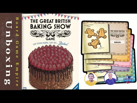 The Great British Baking Show Game Unboxing - Ravensburger