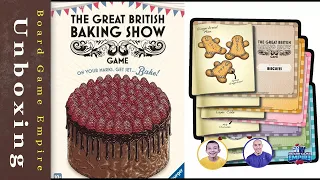 The Great British Baking Show Game Unboxing - Ravensburger