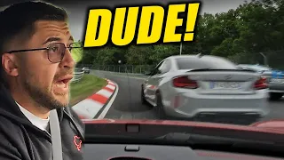 CLOSE CALL! Porsche GT3 x BMW M2 Nürburgring Flashback!