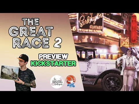 The Great Race 2 🧭 [Preview Kickstarter] - Les recettes ludiques