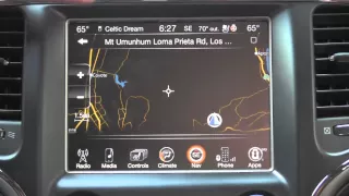 2014 Chrysler Dodge RAM Jeep uConnect 2 / uConnect 8.4 Navigation Review