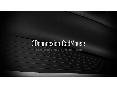 Video zu 3DConnexion CadMouse Wireless (3DX-700062)