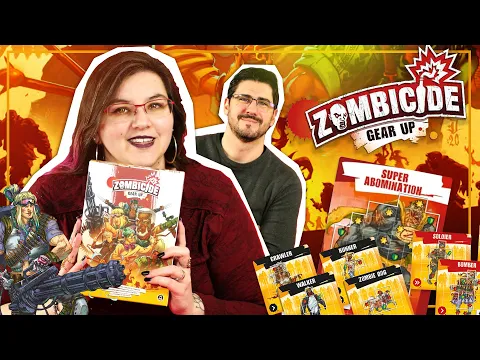 [Partie] ZOMBICIDE GEAR UP | 2 joueurs | CMON | VOD Live