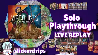 Viscounts of the West Kingdom - Solo Playthrough
