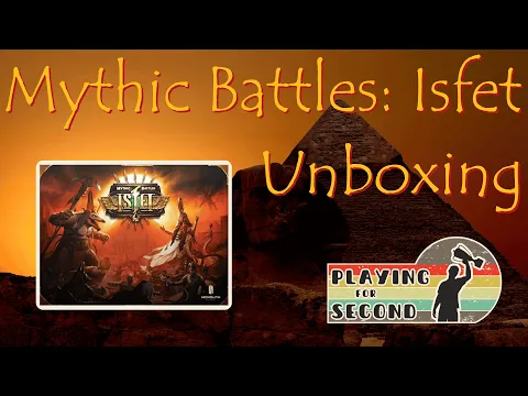 Mythic Battles: Isfet Unboxing - Playing for Second