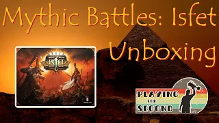 Mythic Battles: Isfet Unboxing - Playing for Second
