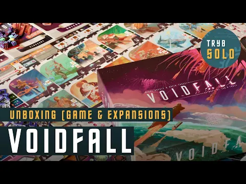 Voidfall | unboxing of the retail edition (plus some expansions)