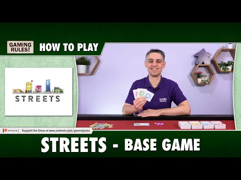 Streets - How to Play - Video 1 (Base Game)