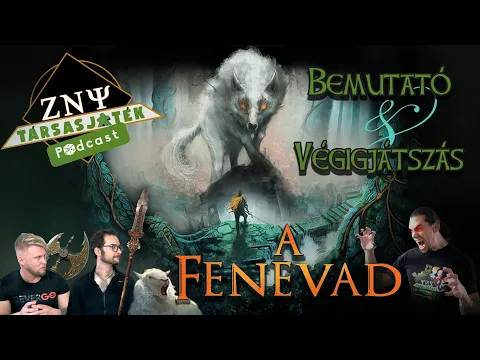 Ki a vad és ki a vadász!? | A Fenevad társasjáték bemutató és végigjátszás