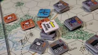 EFS: AGC Module  Turn 2 Combats and situation for Germans.