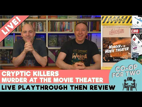 Cryptic Killers: Murder at The Movie Theater - Live playthrough then review