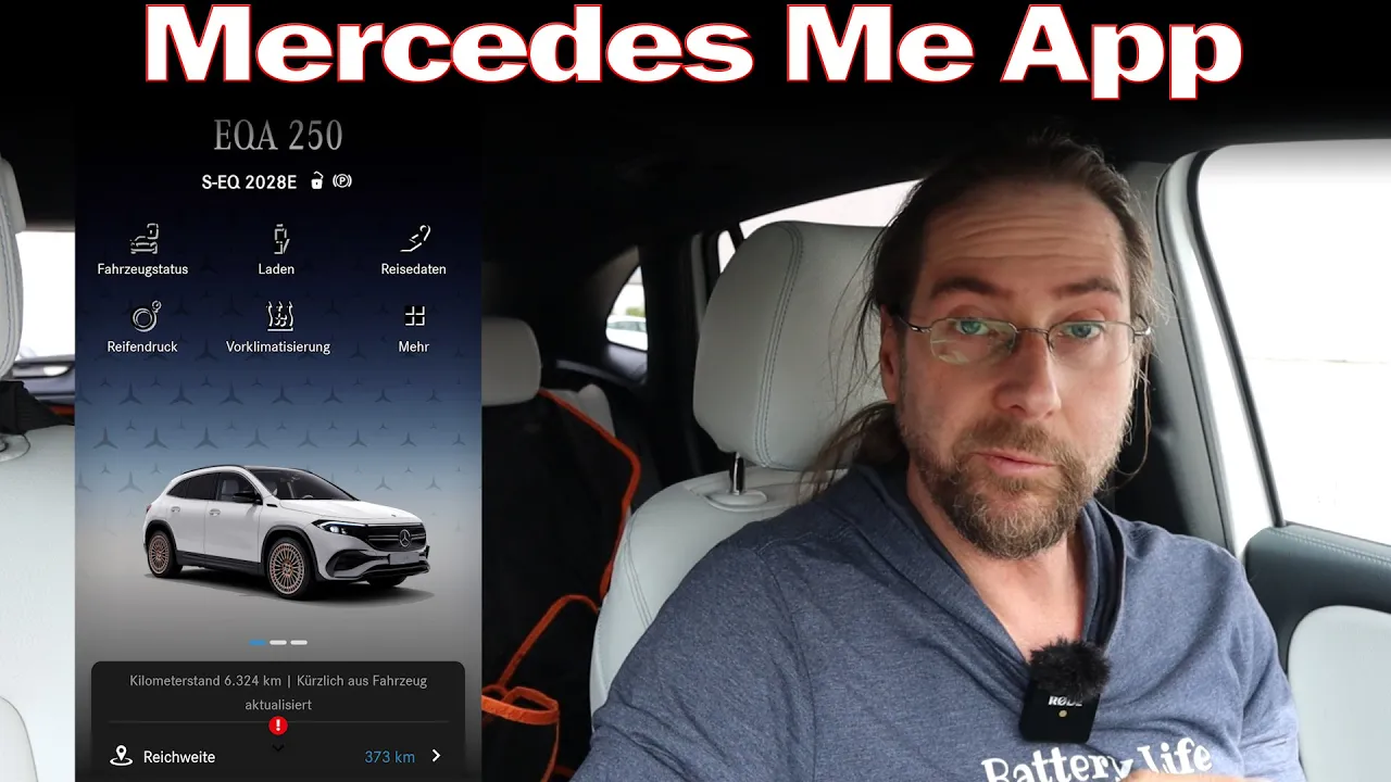 Mercedes EQA 250 - Mercedes Me App