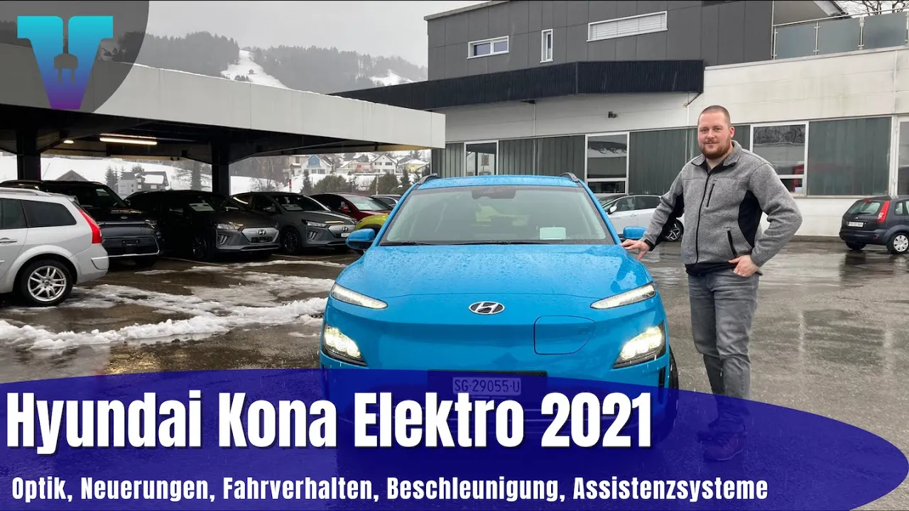 Hyundai Kona Elektro 2021 - Test, Vorstellung und Fahrbericht  [Deutsch 4K] | Vision E Drive #67