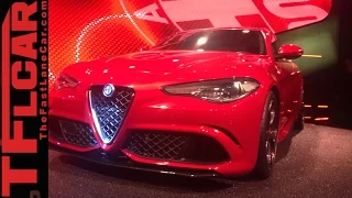 Watch the 2016 Alfa Romeo Giulia Debut in Milan, Italy