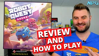 Robot Quest Arena Board Game Review And How To Play