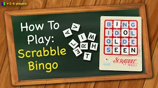 How to play Scrabble Bingo