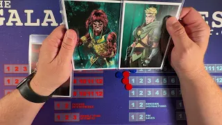 Let's Play Champions of the Galaxy Live Play Filsinger Games - Solo Tabletop Wrestling RPG - M1.555