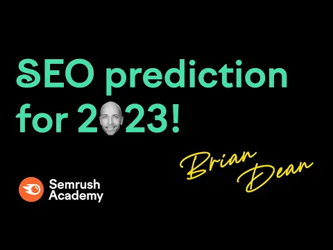 SEO prediction from Brian Dean for 2023!