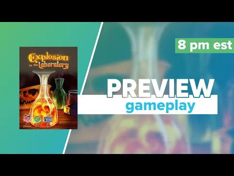 Explosion in the Laboratory Kickstarter Preview Gameplay & First Impressions | @WeirdGiraffes