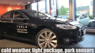 Tesla Model S P85+ EU spec interior and exterior