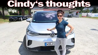 VW Id.4 - Cindy drives it!