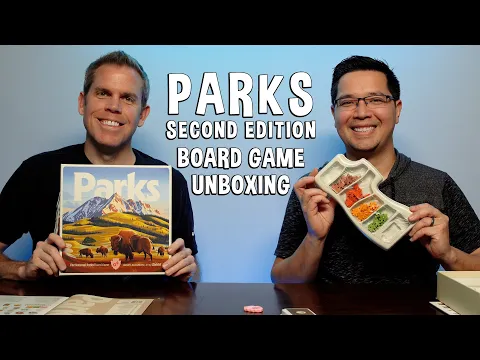 Unboxing Parks Second Edition - National Parks Board Game