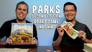 Unboxing Parks Second Edition - National Parks Board Game