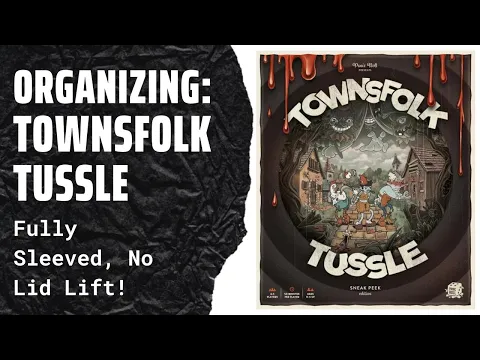 Organizing Townsfolk Tussle (Fully Sleeved, No Lid Lift, 1st Edition) SideGame LLC