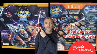 SPARK RIDERS 3000 - Comment jouer une partie avec règle du jeu. idéal pour jouer avec des ados ??