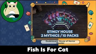 MTG Duskmourn: House of Horror ️ 10x Booster Opening [No Talk ASMR]
