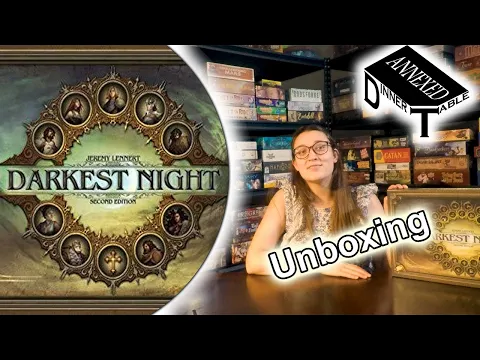 Darkest Night 2nd Ed. Unboxing