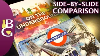 On the Underground — Side-by-Slide Board Game Comparison 👥
