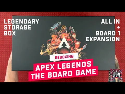 Reboxing the Legendary Storage Box (All-in) for Apex Legends The Board Game