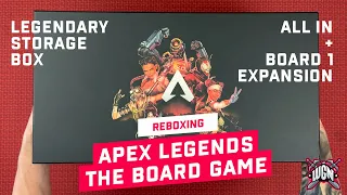 Reboxing the Legendary Storage Box (All-in) for Apex Legends The Board Game