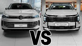 2026 Volkswagen Tiguan VS 2026 Kia Sportage