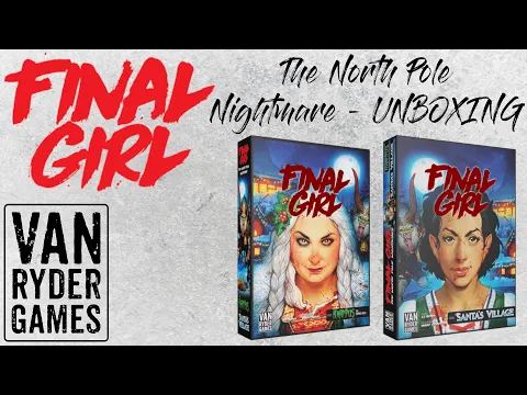 Final Girl: The North Pole Nightmare - UNBOXING [SPOILERS!]