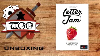 Letter Jam Board Game Unboxing