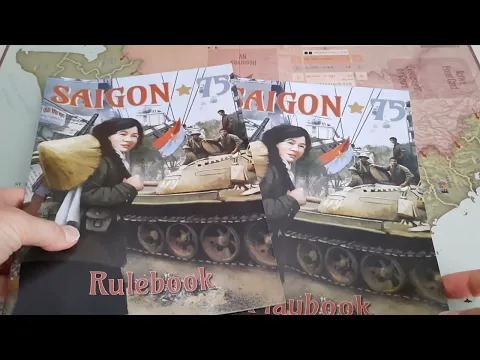 Saigon 75 - Nuts! Publishing - An Unboxing and post playthrough thoughts