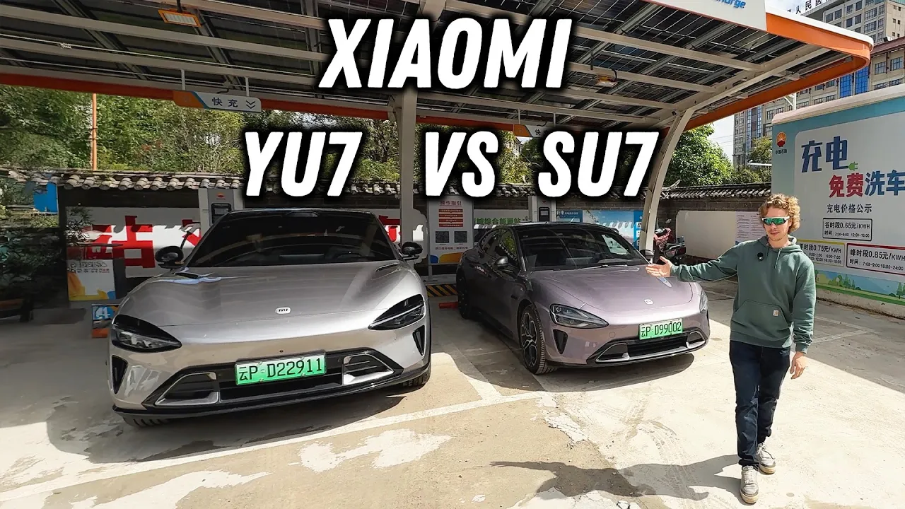 Xiaomi Is Making The Hottest EVs On Sale! YU7 SUV & SU7 Sedan Comparison