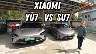 Xiaomi Is Making The Hottest EVs On Sale! YU7 SUV & SU7 Sedan Comparison
