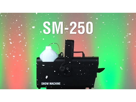 Product video thumbnail for Chauvet SM-250 High Output Snow Machine