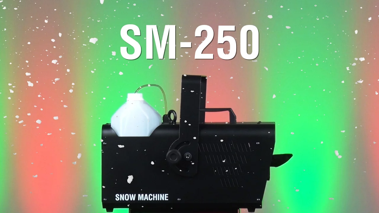 Product video thumbnail for Chauvet SM-250 High Output Snow Machine