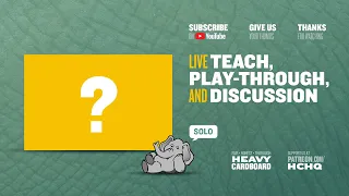 TBA - solo Play-through by Heavy Cardboard