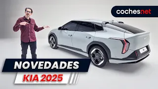 NOVEDADES KIA 2025 | Compacto, SUV y Furgoneta: EV4, EV4 Sedán, EV2 Concept, PV5 Passenger y Cargo