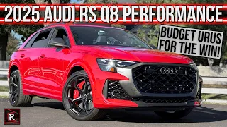 The 2025 Audi RS Q8 Performance Brings Lamborghini Speed For Substantially Less Money